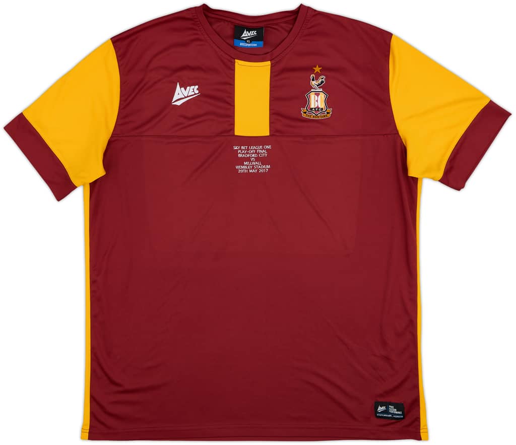 2016-17 Bradford Avec Play-Off Final Training Shirt - 8/10 - (XL)