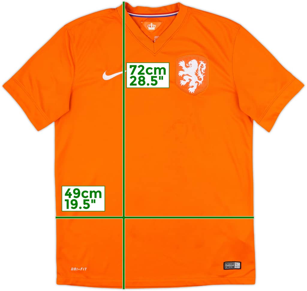 2014-15 Netherlands Home Shirt - 6/10 - (M)