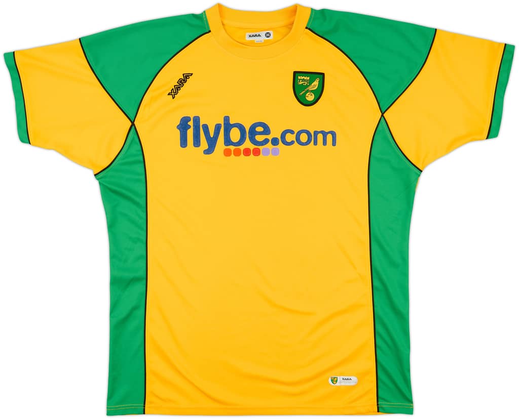 2006-08 Norwich Home Shirt - 9/10 - (XXL)