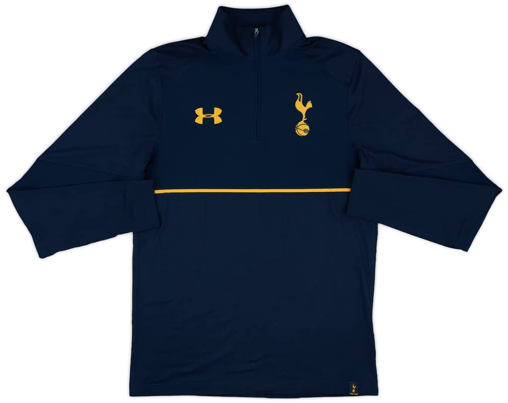 2015-16 Tottenham Under Armour 1/4 Zip Drill Top - 10/10 - (M)