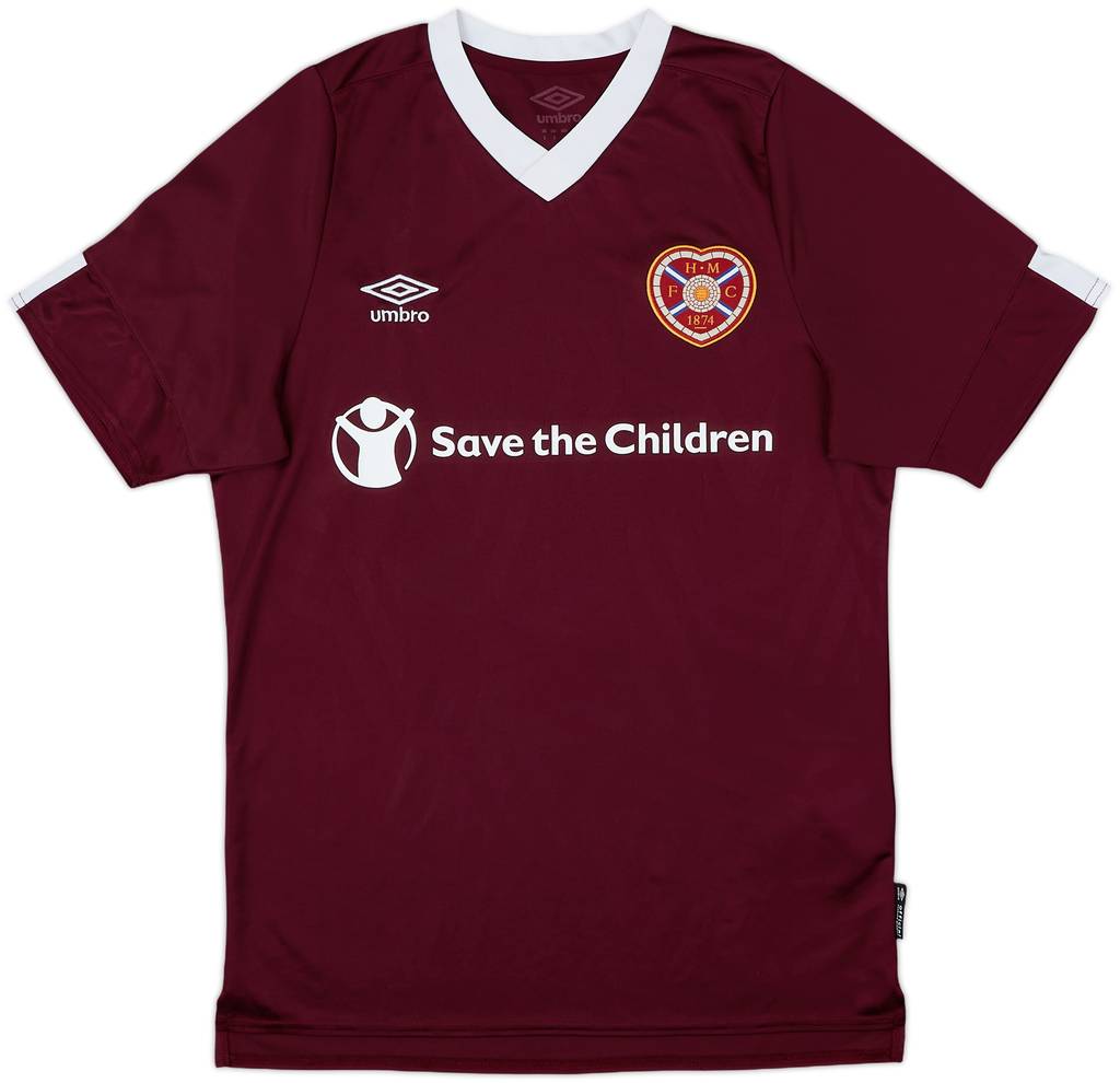 2019-20 Hearts Home Shirt - 10/10 - (S)