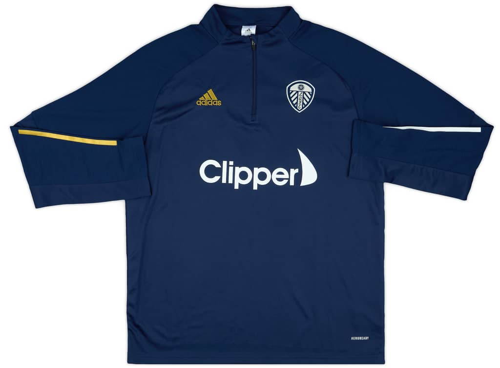 2020-21 Leeds adidas 1/4 Zip Drill Top - 10/10 - (XL)
