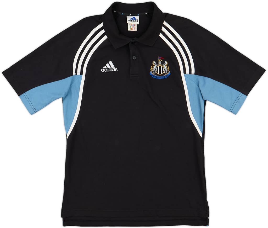 2000-01 Newcastle adidas Polo Shirt - 9/10 - (M)