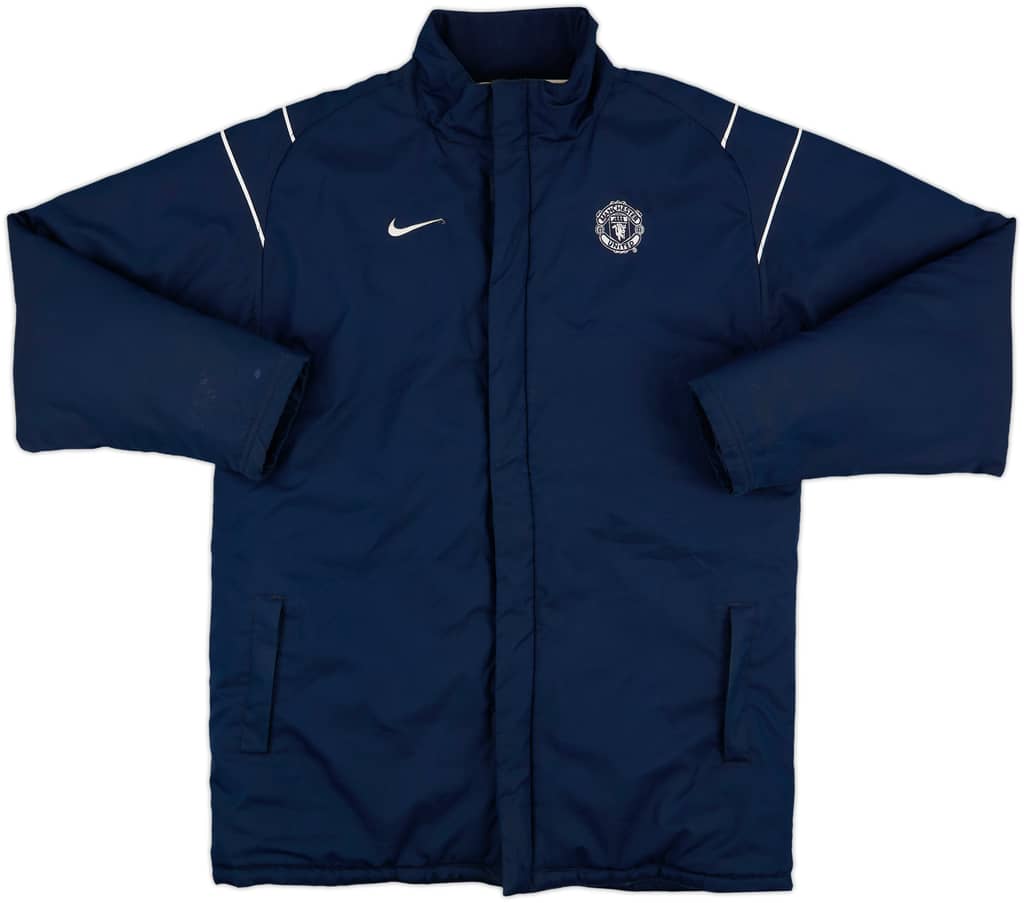 2003-04 Manchester United Nike Padded Bench Coat - 9/10 - (XL)