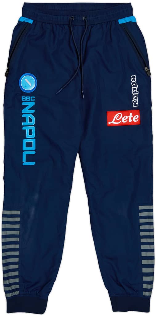 2019-20 Napoli Kappa Track Pants/Bottoms - 8/10 - (M.Boys)