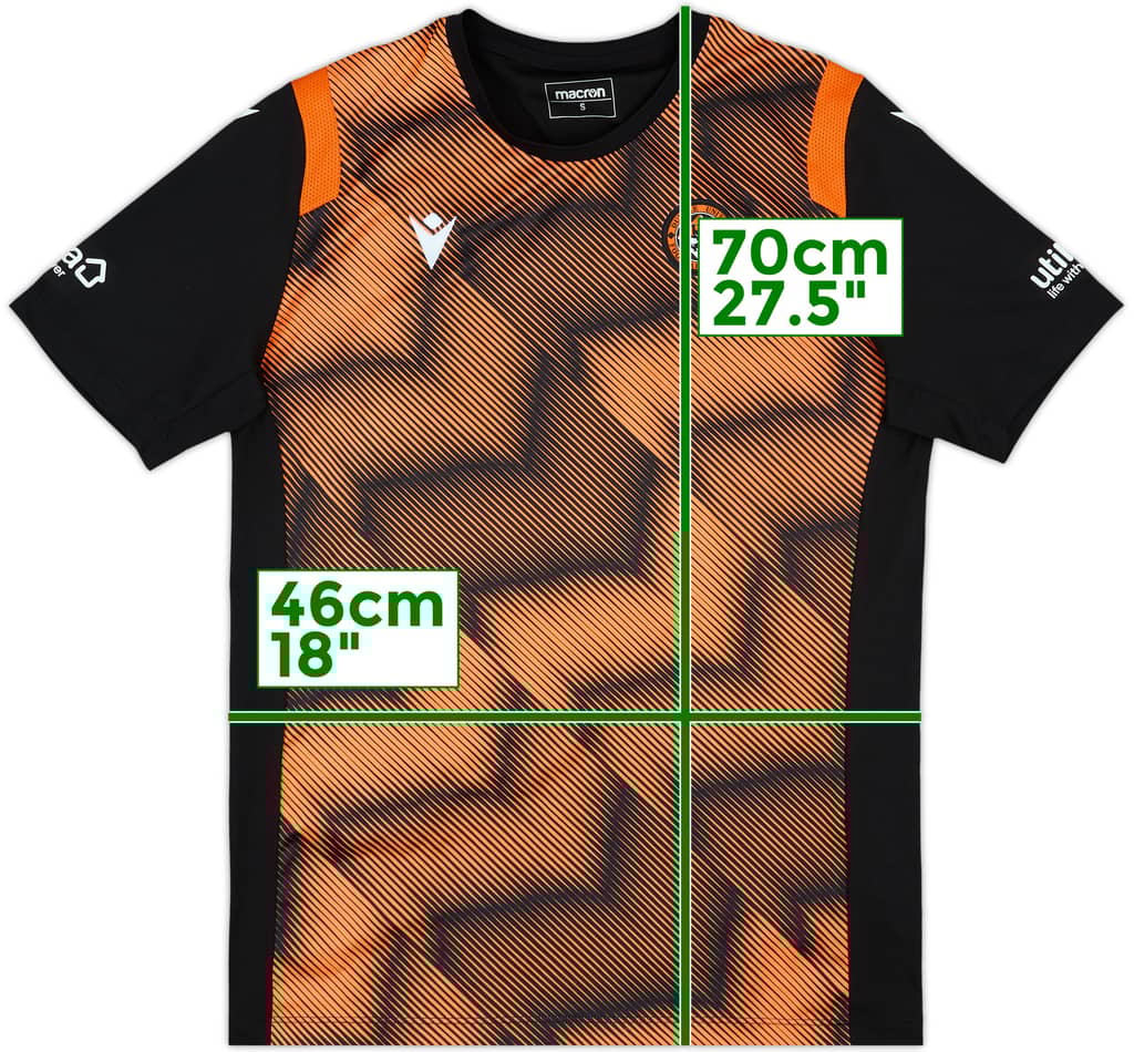 2019-20 Dundee United Macron Training Shirt - 8/10 - (S)