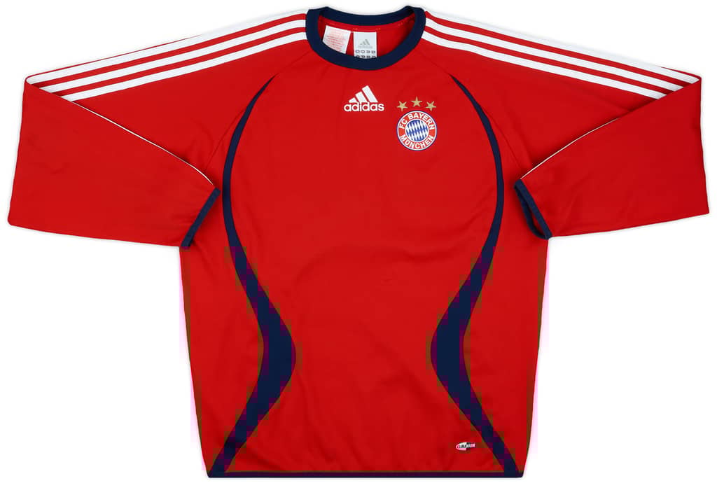 2006-07 Bayern Munich adidas Sweat Top - 9/10 - (XL.Boys)