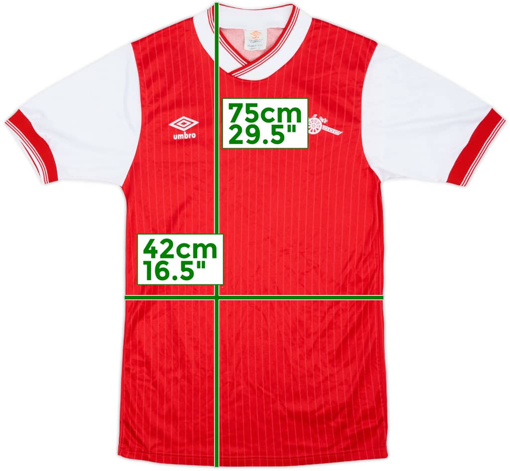 1984-85 Arsenal Home Shirt - 9/10 - (M)