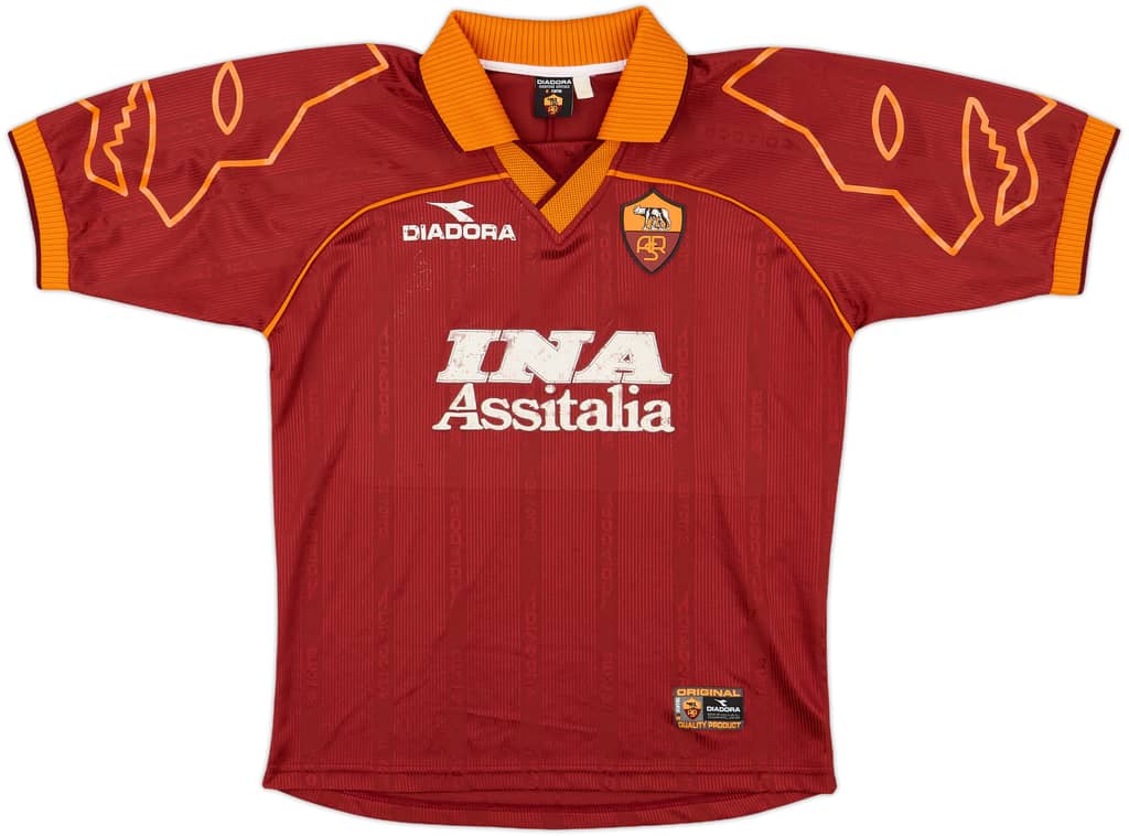 1999-00 Roma Home Shirt - 5/10 - (M)