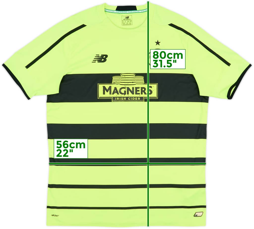 2015-16 Celtic Third Shirt - 6/10 - (XL)