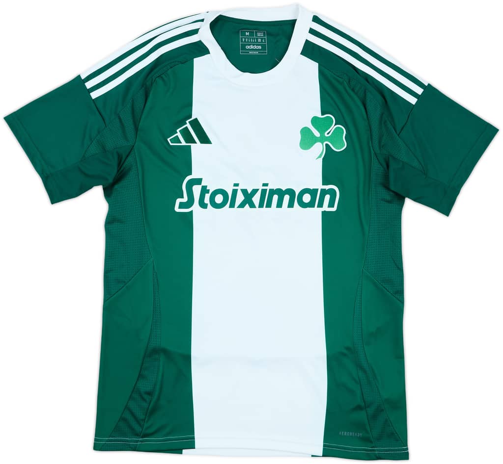 2024-25 Panathinaikos Home Shirt - 8/10 - (M)