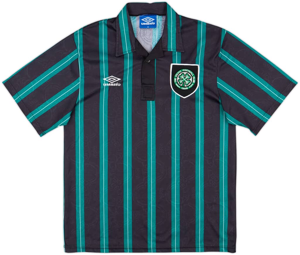 1992-93 Celtic Away Shirt - 10/10 - (M)