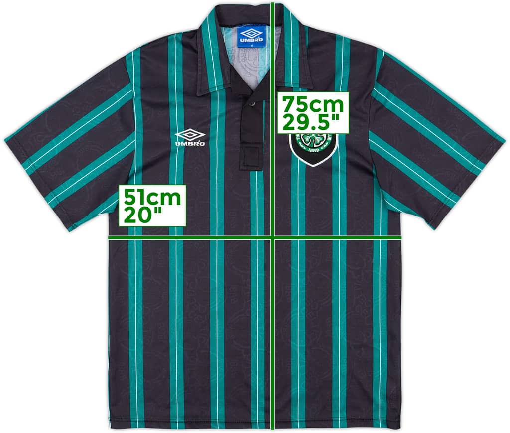 1992-93 Celtic Away Shirt - 10/10 - (M)