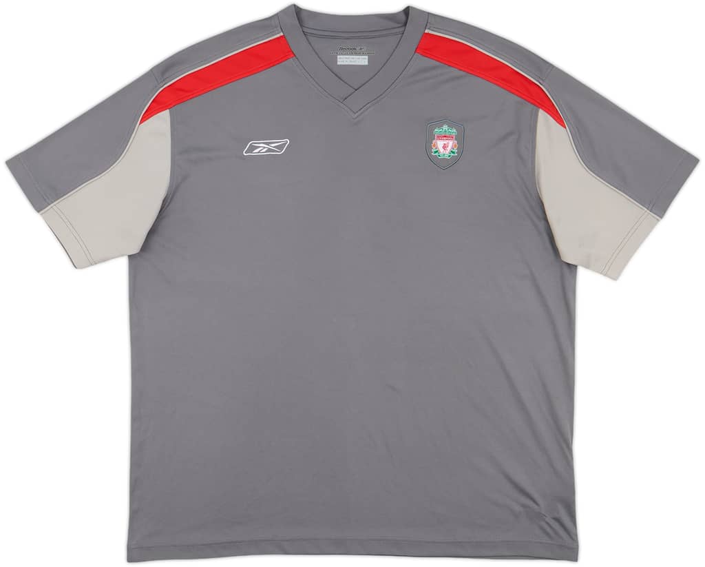 2002-03 Liverpool Reebok Training Shirt - 9/10 - (L)