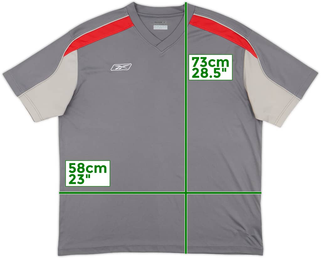 2002-03 Liverpool Reebok Training Shirt - 9/10 - (L)