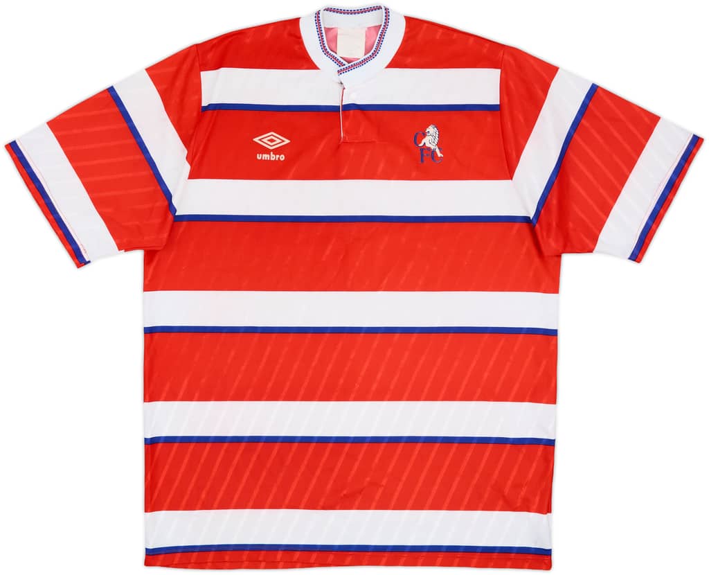 1988-90 Chelsea Third Shirt - 9/10 - (L)