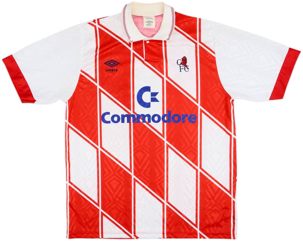 1990-92 Chelsea Away Shirt - 8/10 - (L)