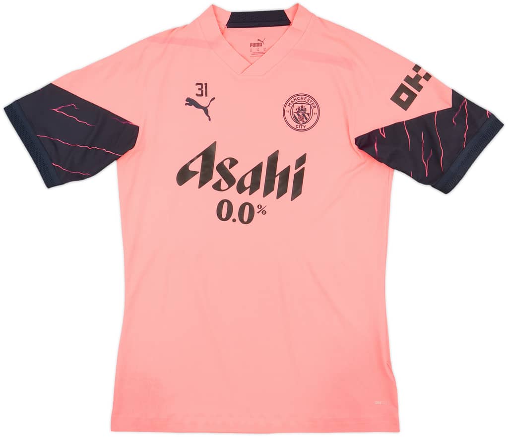 2023-24 Manchester City Player Issue Puma Training Shirt #31 (Ederson) - 8/10 - (XL)