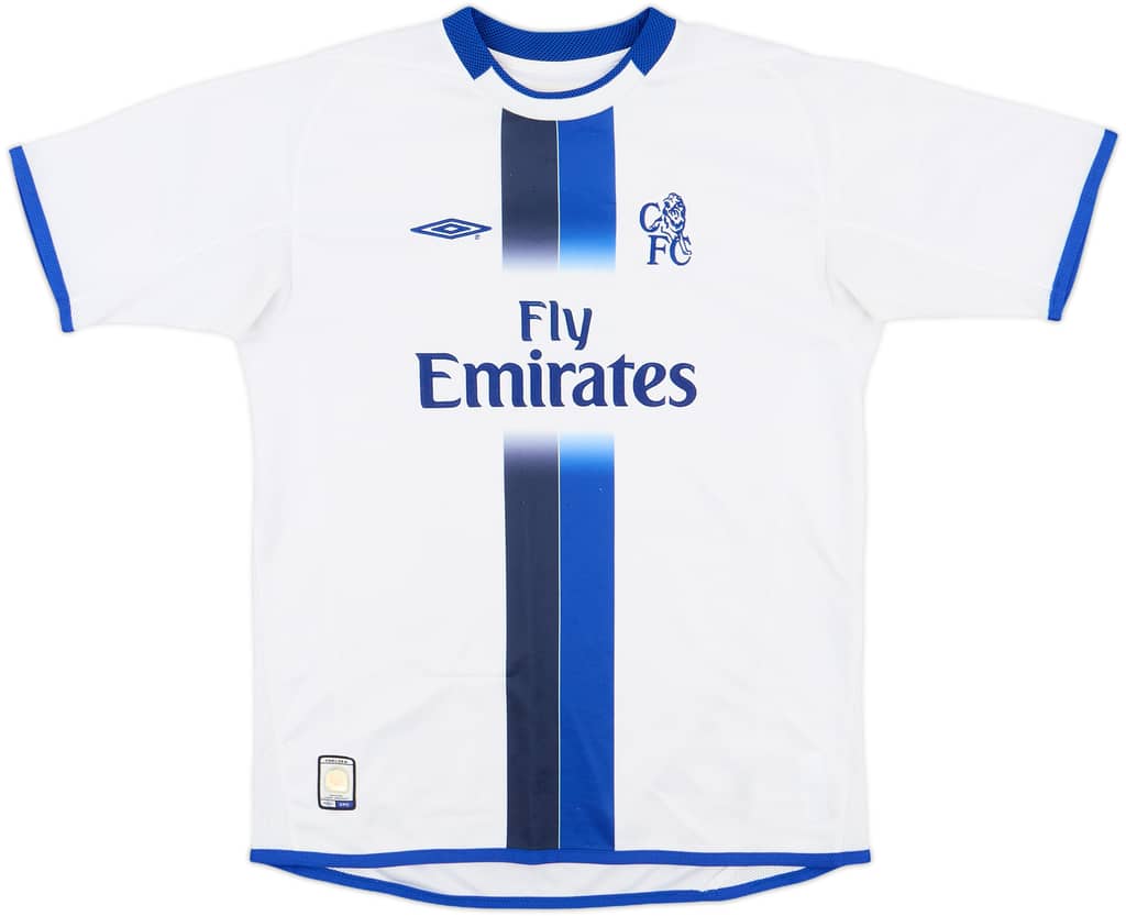 2003-05 Chelsea Away Shirt - 8/10 - (L.Boys)