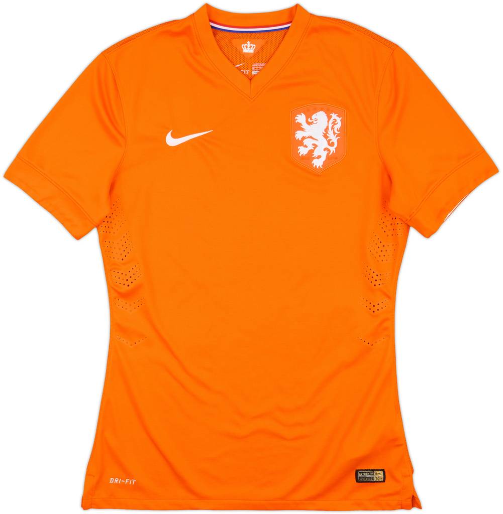 2014-15 Netherlands Authentic Home Shirt - 10/10 - (M)