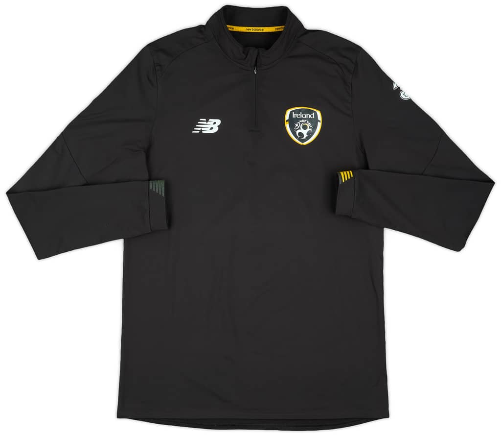 2019-20 Ireland New Balance 1/4 Zip Drill Top - 8/10 - (L)