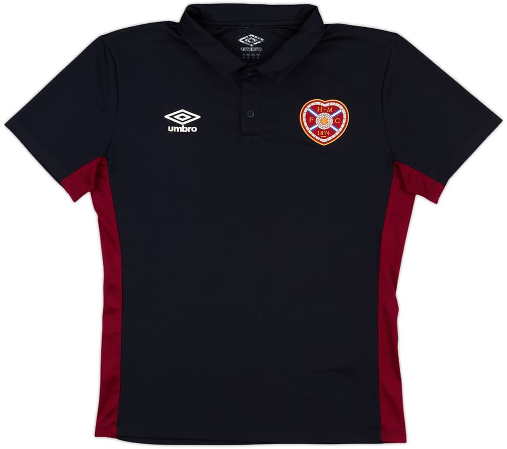 2011-12 Hearts Umbro Polo Shirt - 9/10 - (M)