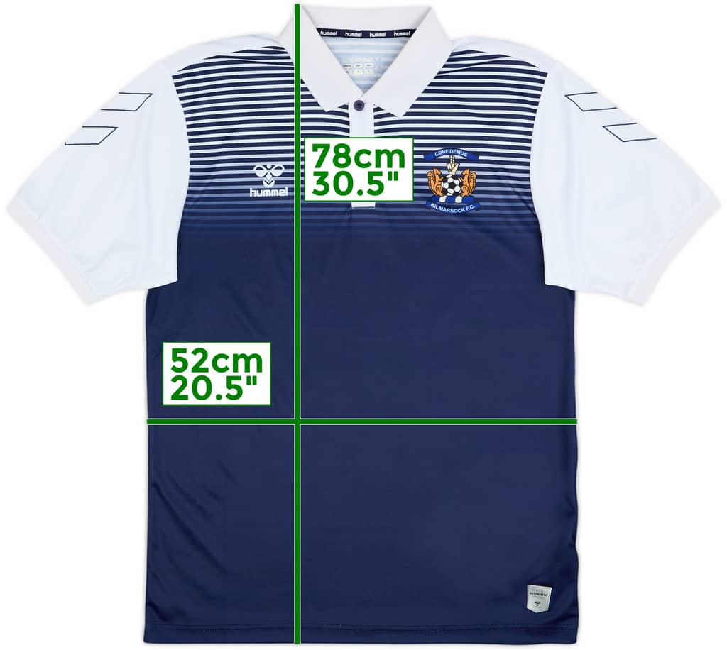 2020-21 Kilmarnock Hummel Training Polo - 8/10 - (M)