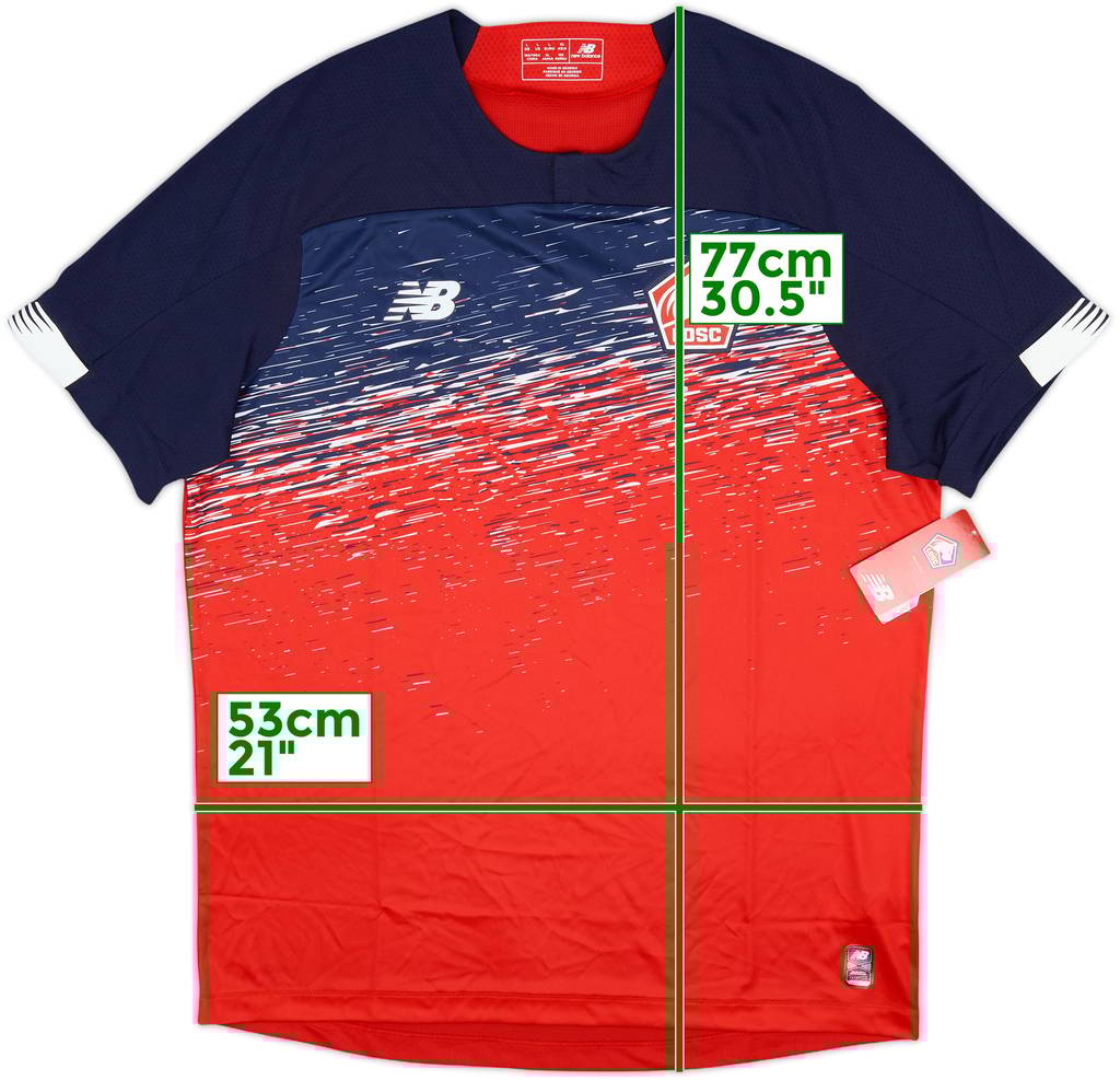 2019-20 Lille Home Shirt (L)