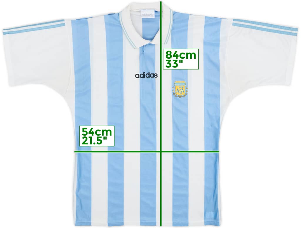 1994 Argentina Home Shirt - 6/10 - (XL)