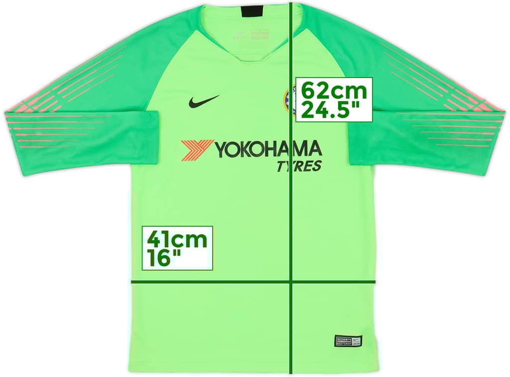 2018-19 Chelsea GK Shirt - 7/10 - (L.Boys)