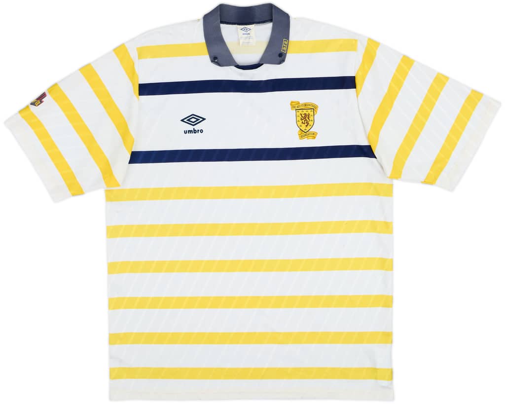 1988-91 Scotland Away Shirt - 7/10 - (L)