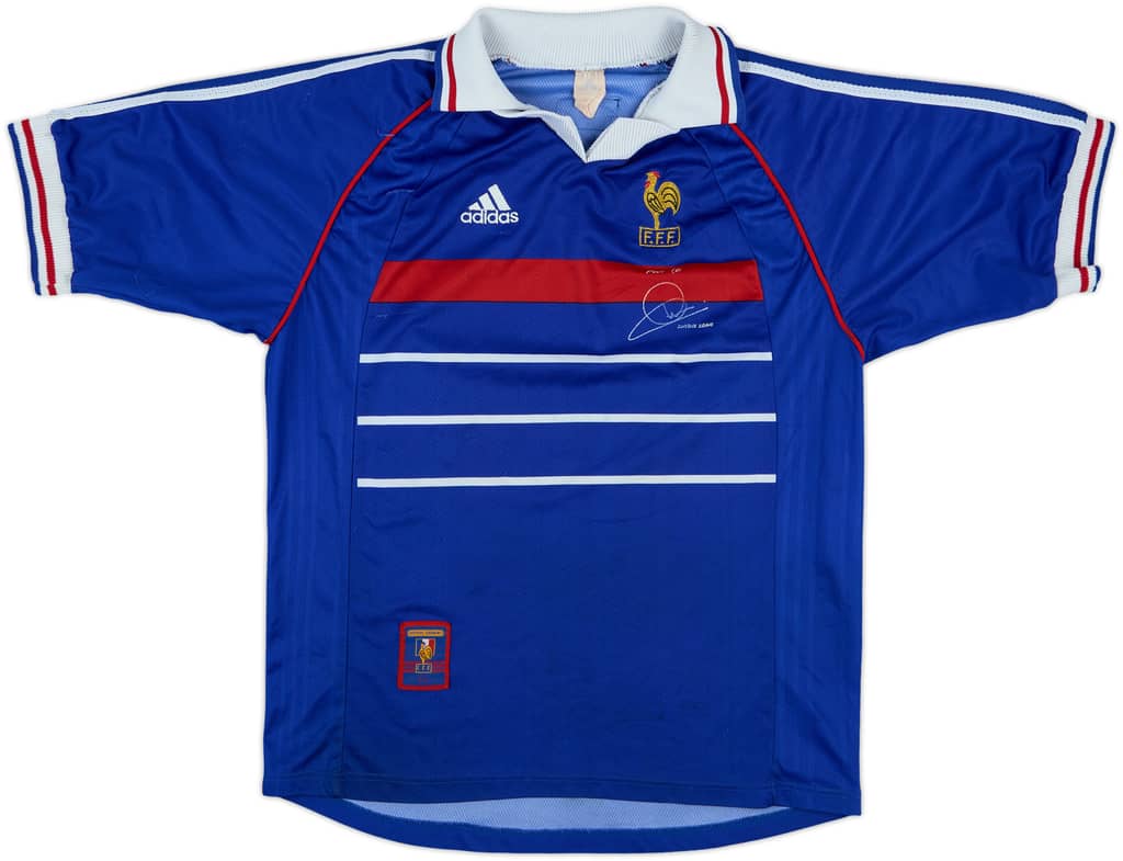 1998-00 France 'Pour Toi Zinedine Zidane' Home Shirt - 5/10 - (M)