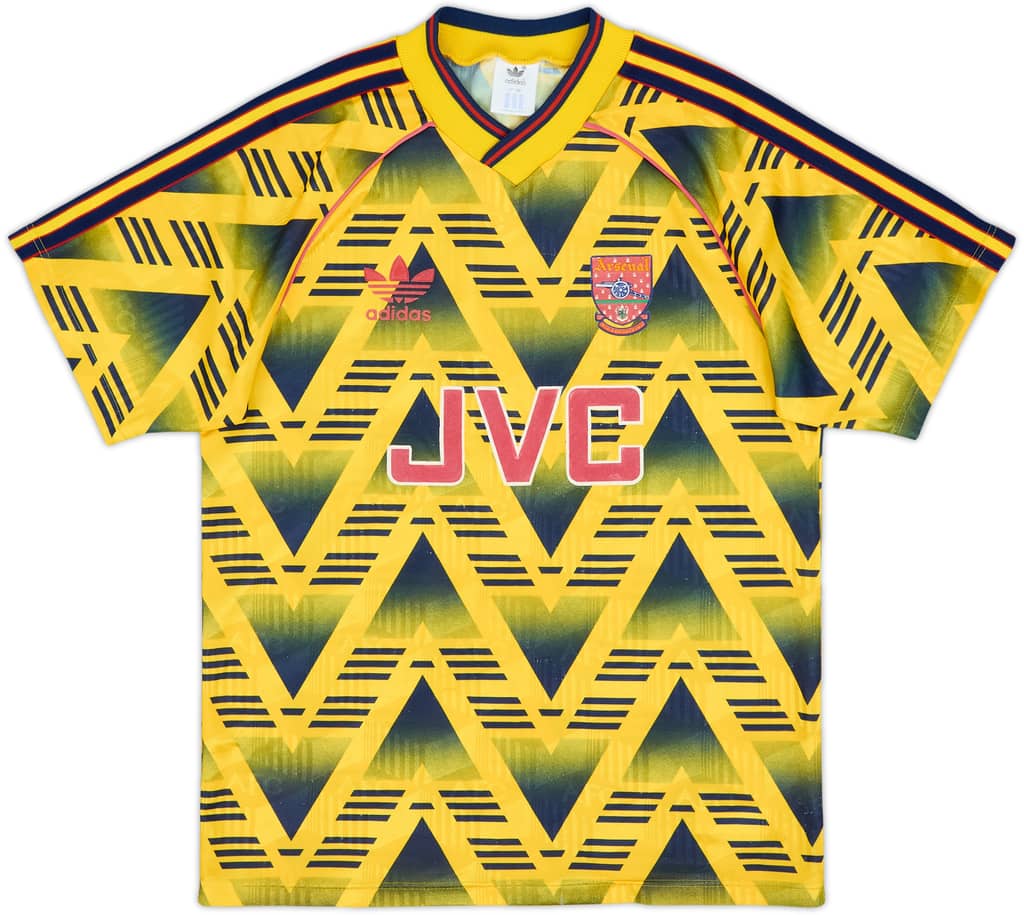 1991-93 Arsenal Away Shirt - 8/10 - (S)