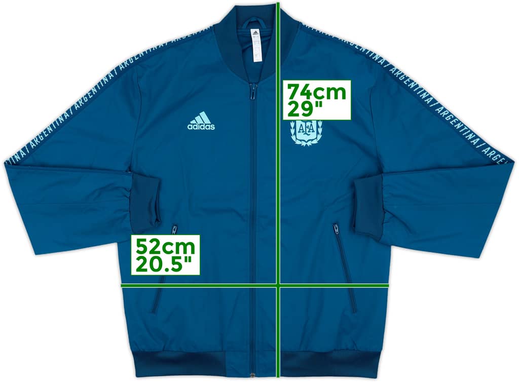2018-19 Argentina adidas Track Jacket - 10/10 - (M)