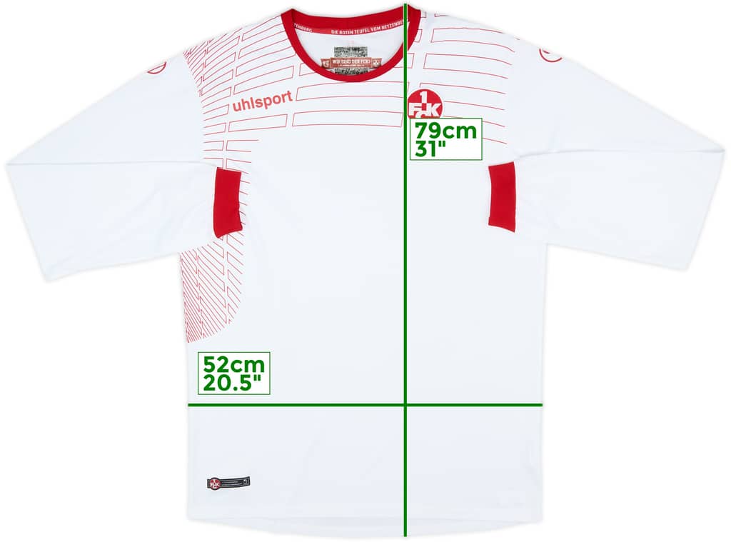 2014-15 Kaiserslautern Away L/S Shirt - 10/10 - (XL)