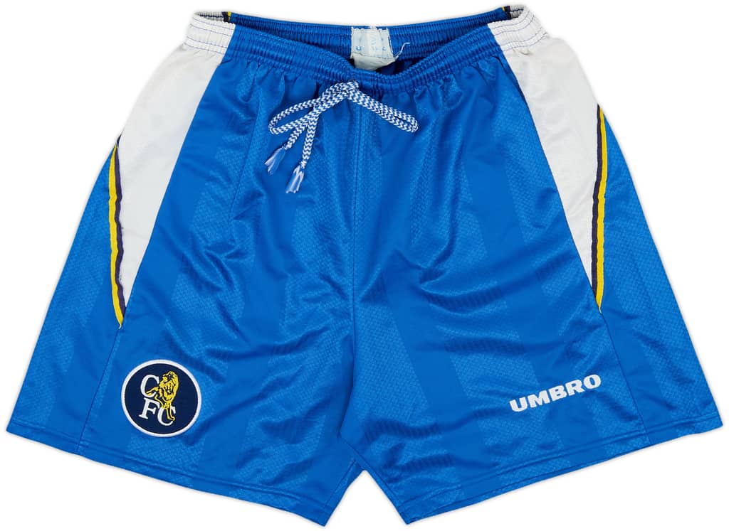 1997-99 Chelsea Umbro Home Shorts - 7/10 - (S)