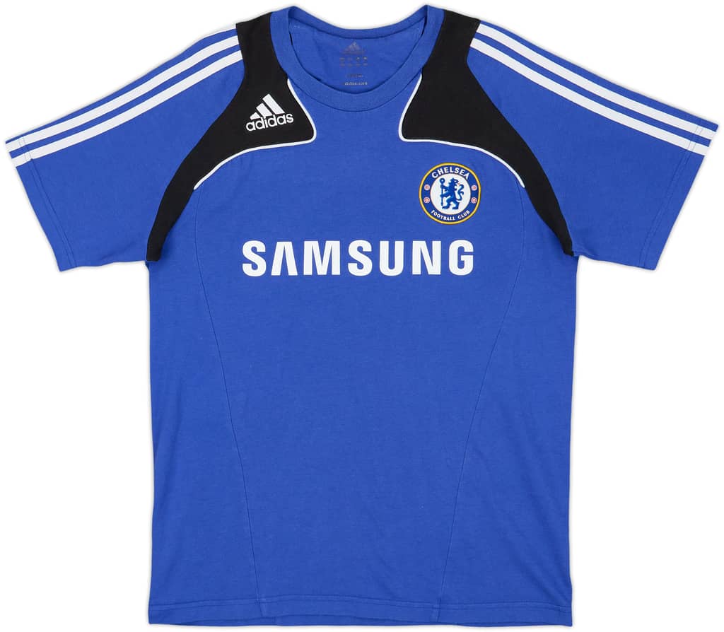 2008-09 Chelsea adidas Cotton Tee - 9/10 - (M)