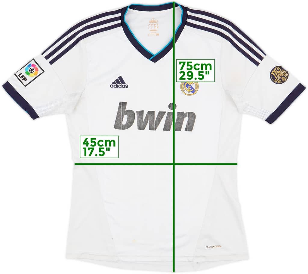 2012-13 Real Madrid Home Shirt - 5/10 - (M)