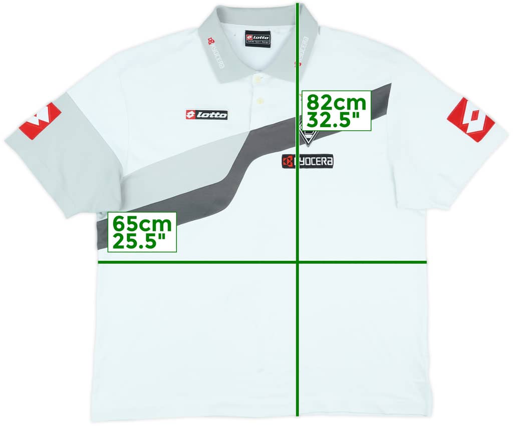 2005-06 Borussia Monchengladbach Lotto Polo Shirt - 6/10 - (3XL)
