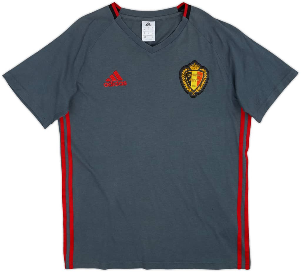 2015-16 Belgium adidas Cotton Tee - 7/10 - (M)