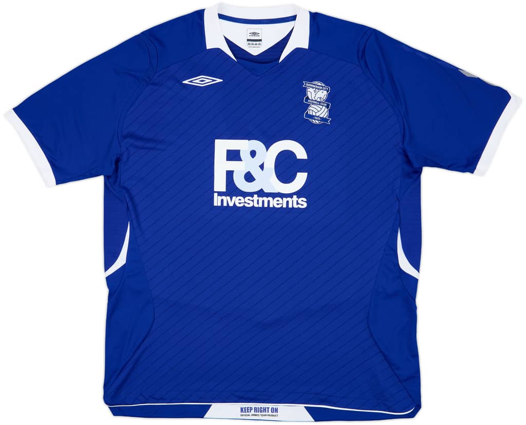 2008-09 Birmingham Home Shirt - 9/10 - (XXL)