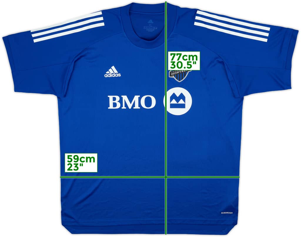 2019 Montreal Impact adidas Training Shirt - 8/10 - (XL)