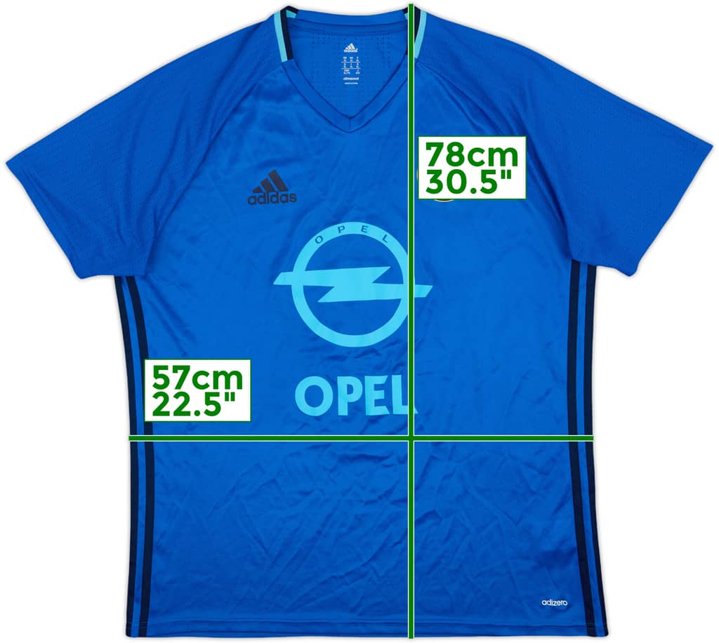 2016-17 Feyenoord adizero Training Shirt - 8/10 - (XL)