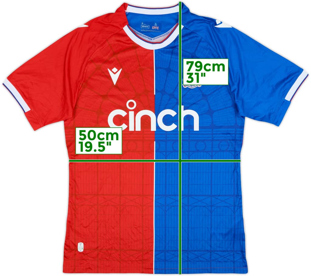 2023-24 Crystal Palace Home Shirt - 9/10 - (XL)