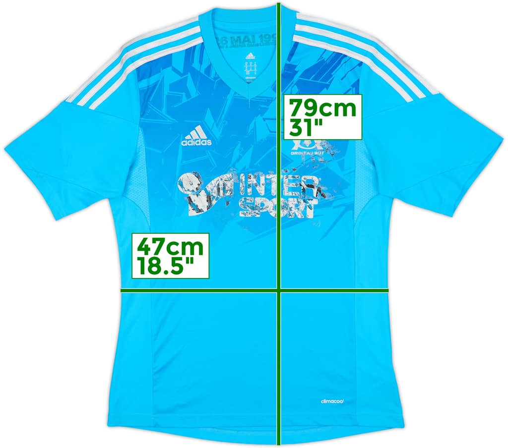 2013-14 Olympique Marseille Third Shirt - 3/10 - (M)