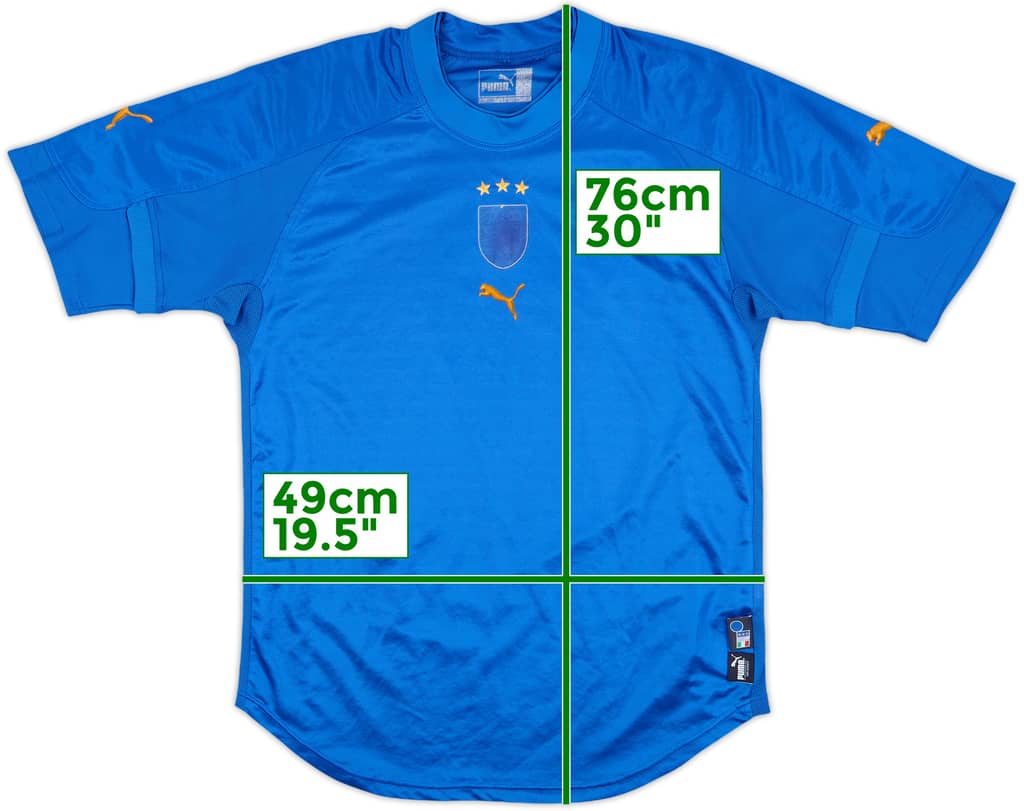 2004-06 Italy Home Shirt - 3/10 - (M)