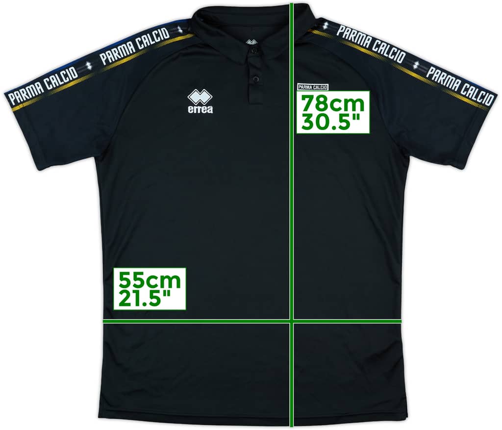 2021-22 Parma Errea Polo Shirt - 7/10 - (XXL)