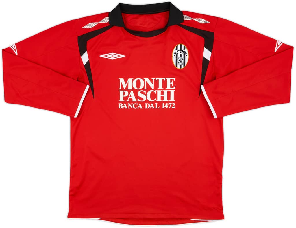 2008-09 Siena Away L/S Shirt - 9/10 - (L)