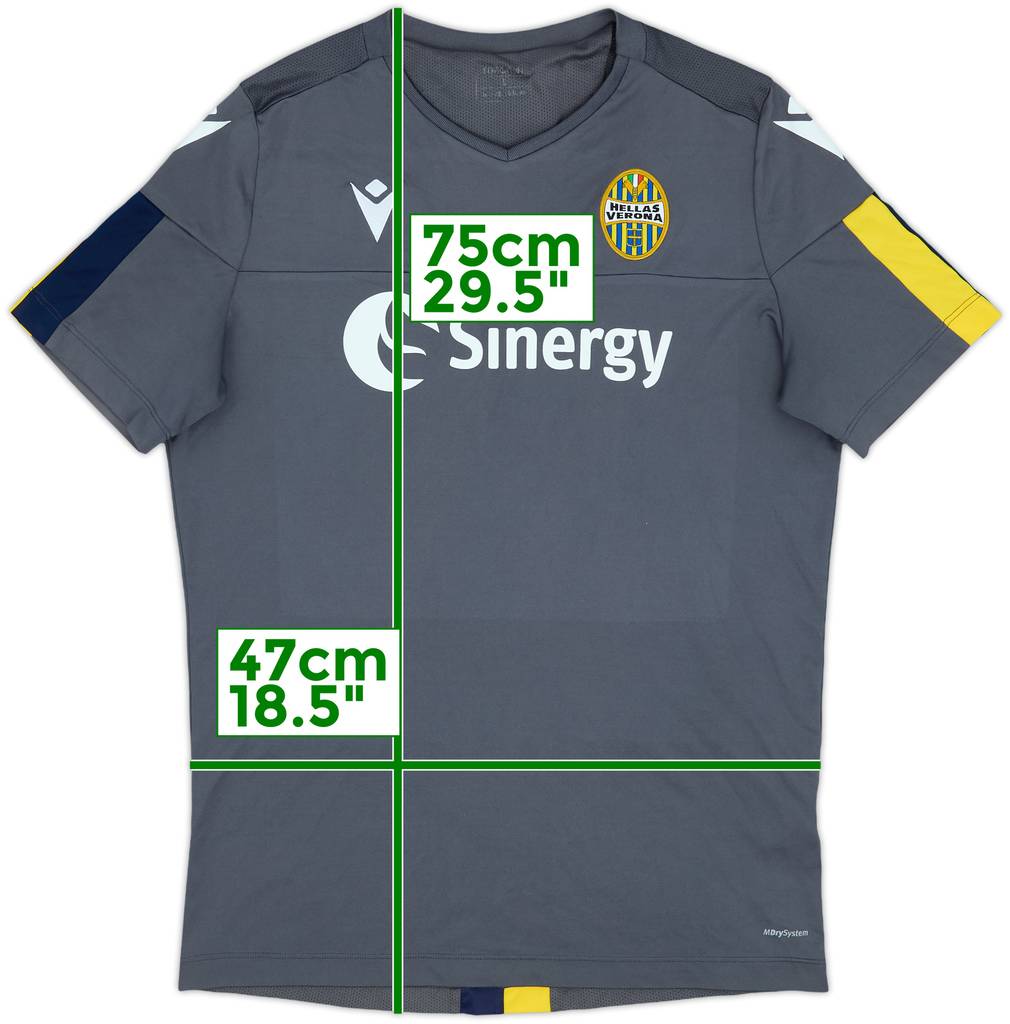 2019-20 Hellas Verona Macron Training Shirt - 9/10 - (L)