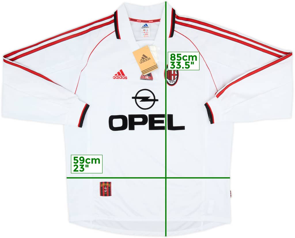 1998-99 AC Milan Away L/S Shirt (XL)